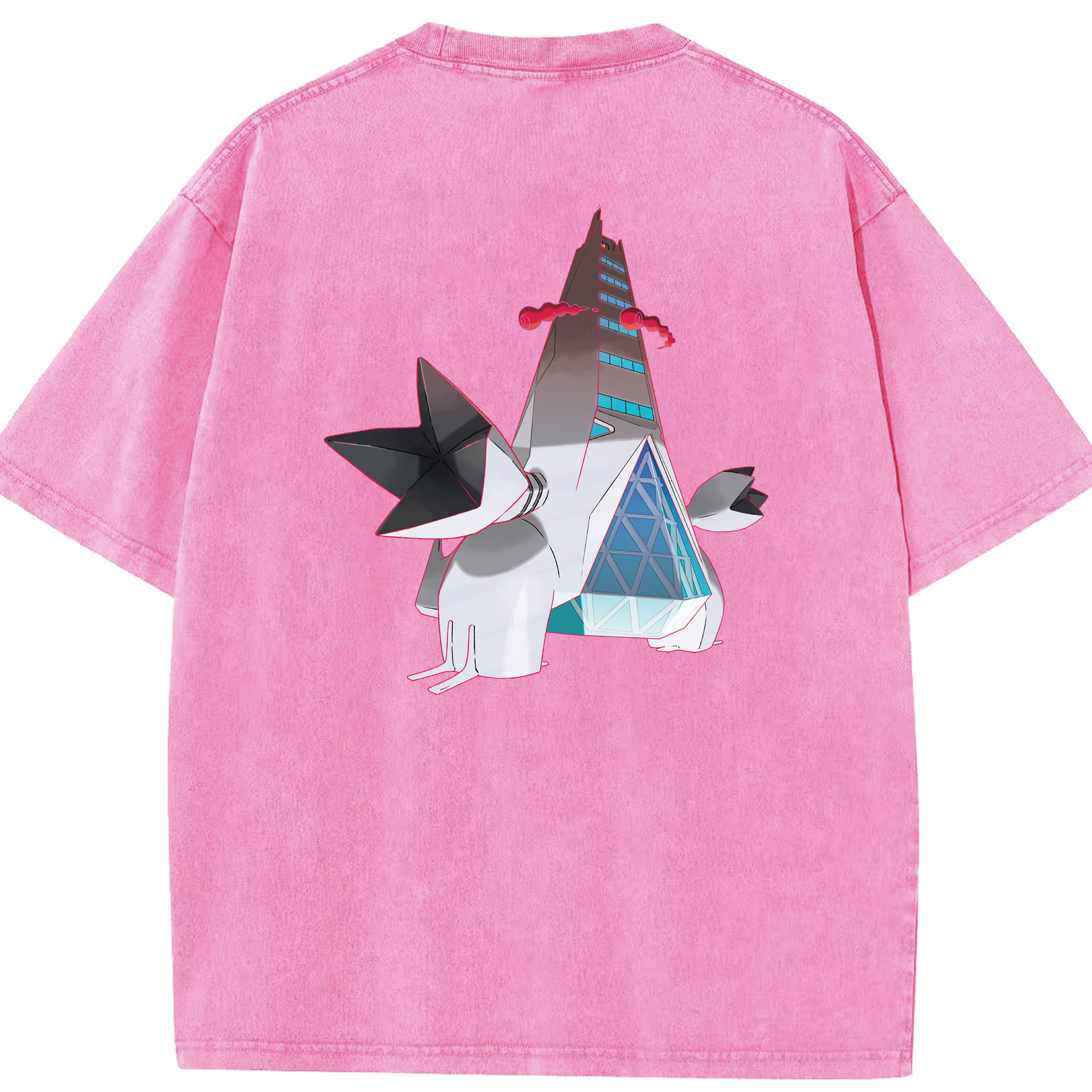 （画像用） ポケットモンスター Pokémon 綿100% ヴィンテージ風 半袖Tシャツ（背面プリント）